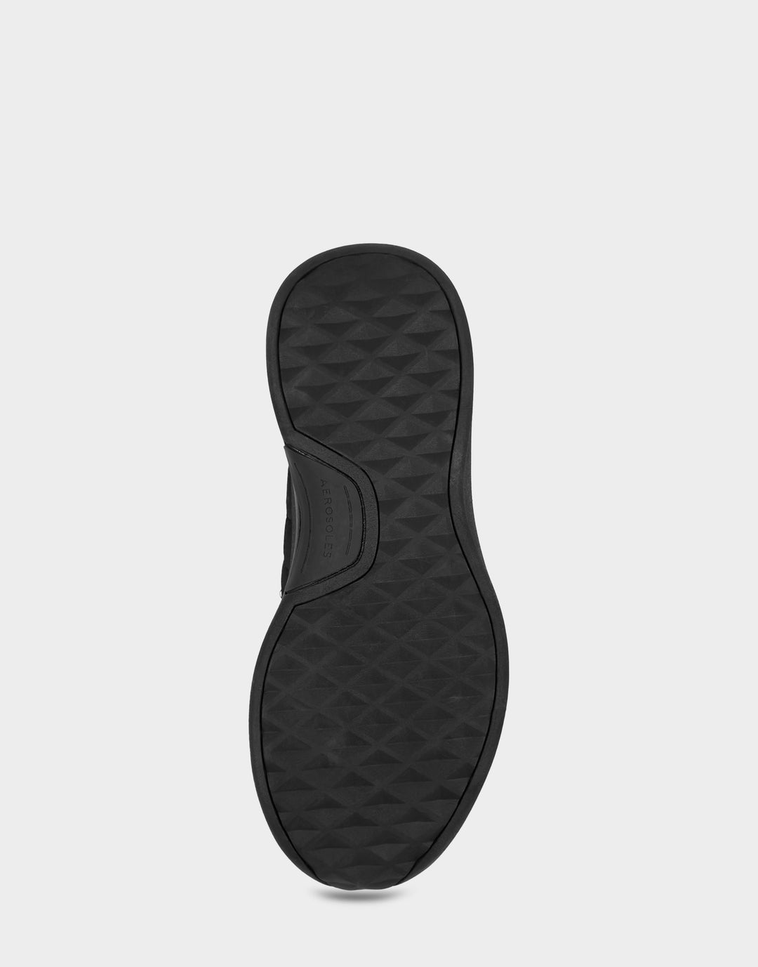 Comfortable Women's Mule Sneaker In Black Fabric Bottom View